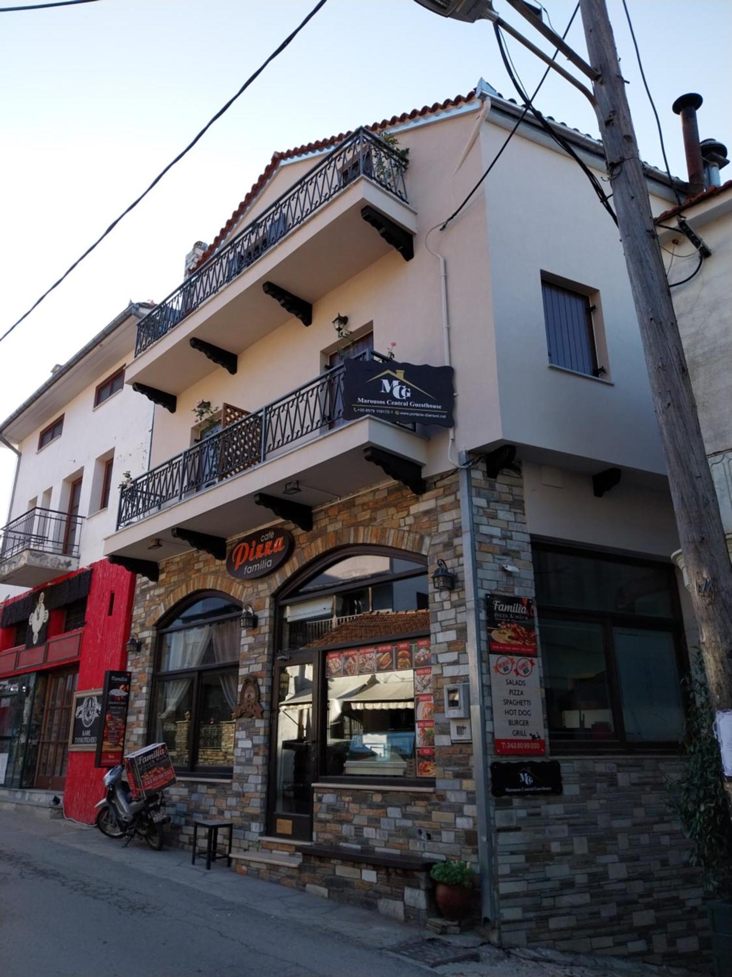 Marousos Central Guesthouse Portaria  Ngoại thất bức ảnh