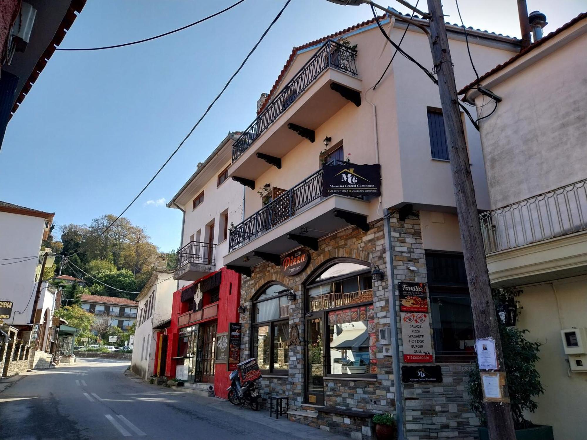 Marousos Central Guesthouse Portaria  Ngoại thất bức ảnh